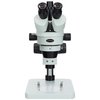 Amscope 3.5X-45X Zoom Trinocular Stereo Microscope With Table Pillar Stand SM-1TSx-v203